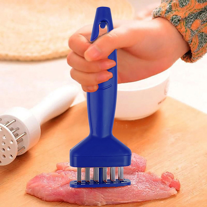 Aguja para tender carne, utensilio de cocina de acero inoxidable, utensilio para barbacoa