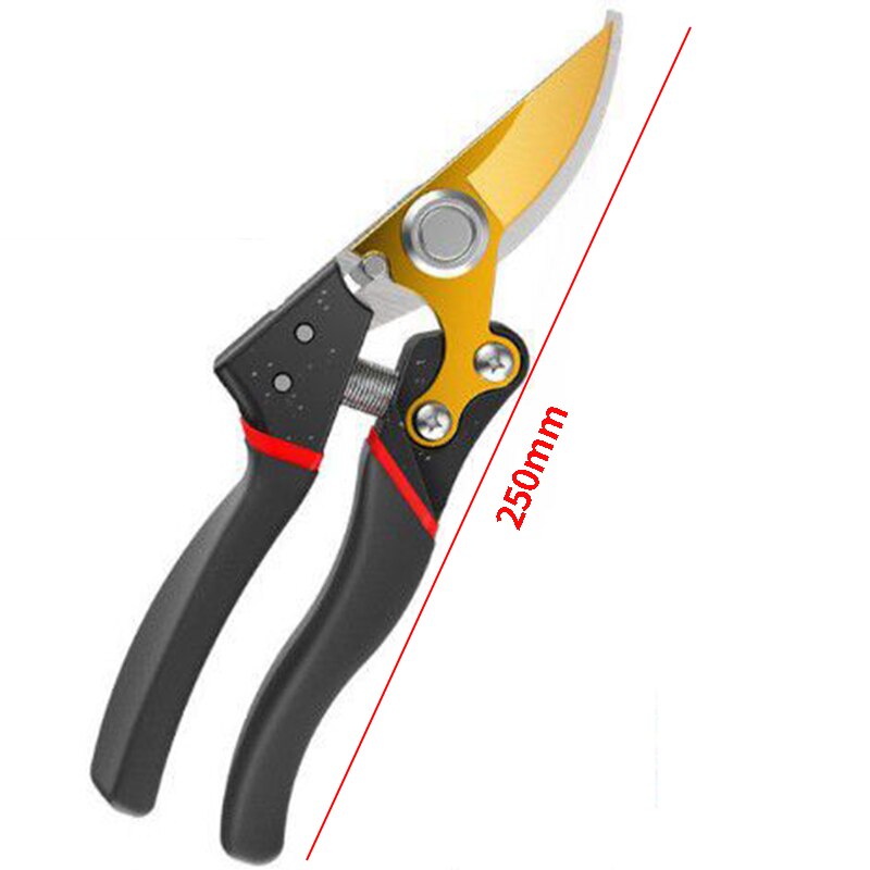 SK5 Garden Pruning Shears Tree Trimmers Secateurs Diameter Fruit Trees Branches Bonsai Flower Cultivating Easy Pruners Scissors: Brown
