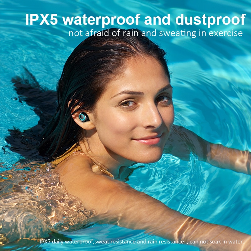 Cordless Headphone Bluetooth Earphone TWS Earphones Wireless Headphones Noise Canceling Handsfree Headset Earbuds For Mobile