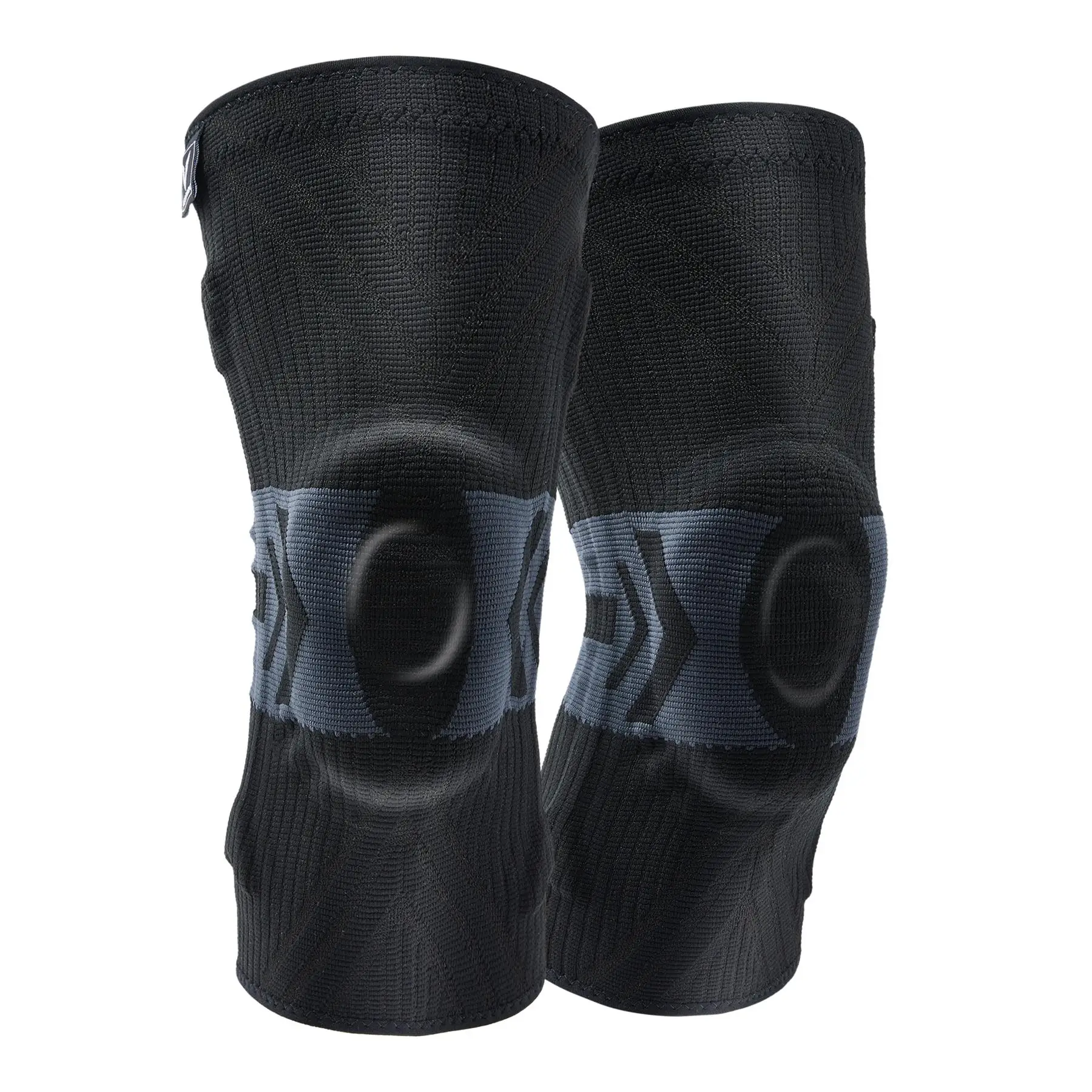 Latest Knee Support for Men Pressurized Elastic Knee Brace with Silicone Spring Basketball Volleyball Knee Pads