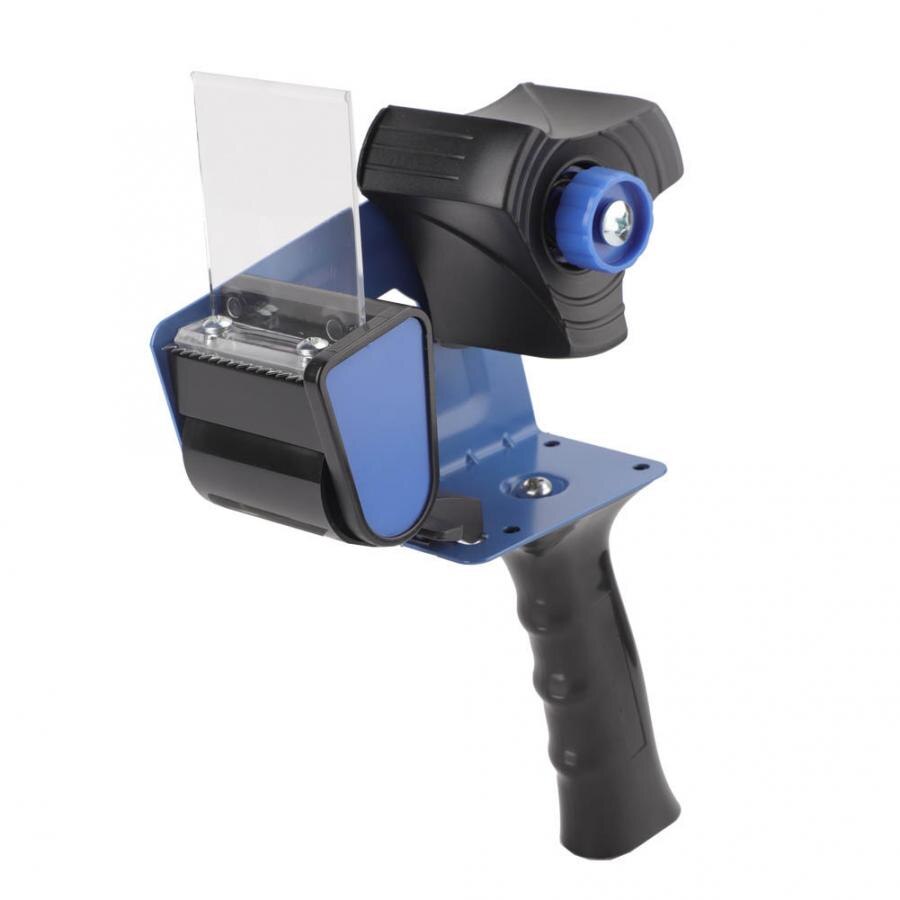 Box Sealing Packer Tape Dispenser Roller Tape Cutter Carton Sealing Moving Tape Dispenser Gun Packing Orange Adhesive Tape Cutte