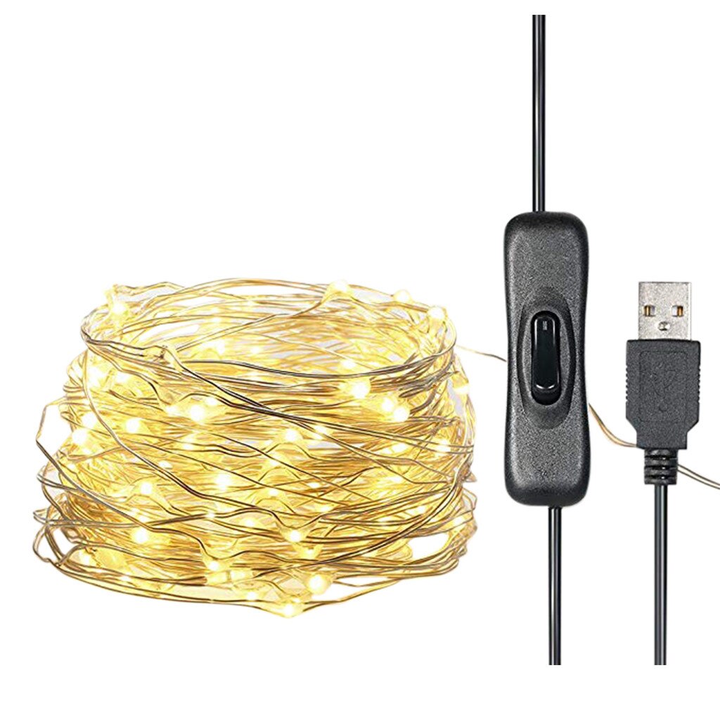 12m 120 LED solar Lights Waterproof Wire String with IP65 Outdoor led strip Rope Lights Party Wedding Decoration