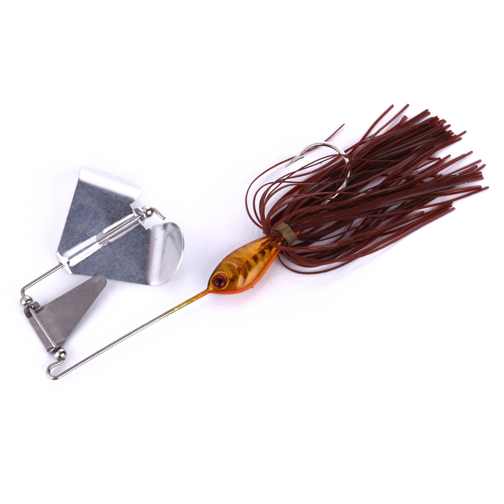Buzzbait Spinner Bait 18g with Bass Fishing Spoon Lure Metal Jig Jigging lure Swimbait Spinnerbait