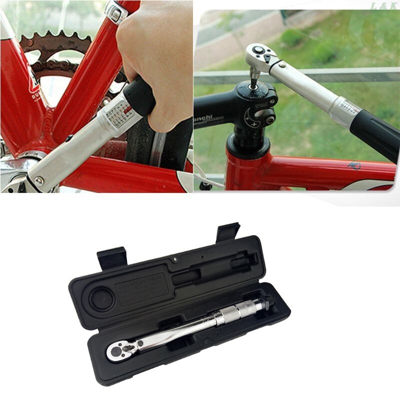 1/4'' Torque Wrench Drive 5-25Nm Two Way to Accurately Mechanism Hand Spanner