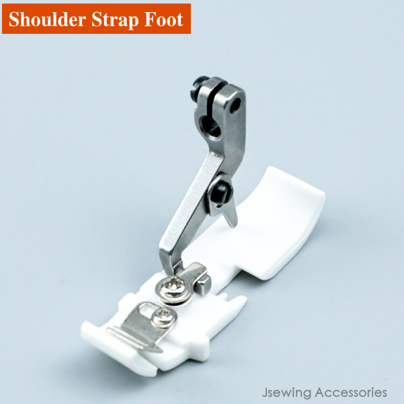 Pied-de-biche en plastique pour Machine à coudre Yamato, série AZ6000 7000 8000, surjetage, accessoires Standard et bandoulière: jaune clair