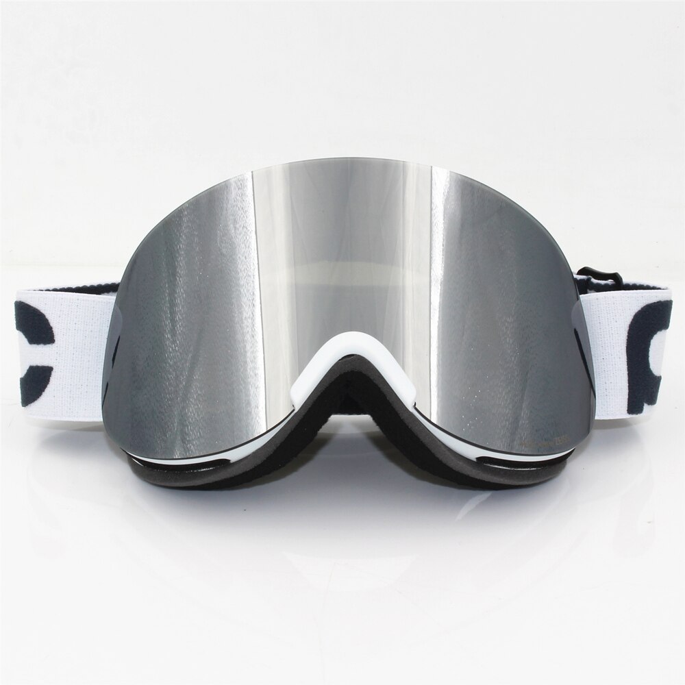 Originallock skidglasögon dubbla lager anti-dim lins stor skidmask glasögon skidåkning män kvinnor snö snowboard klarhet näthinnan: 2