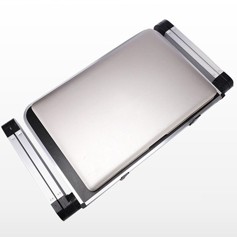 Multifunctional Aluminum Alloy Folding Computer Desk Adjustable Sofa Bed Multi-Purpose Lazy Computer Desk
