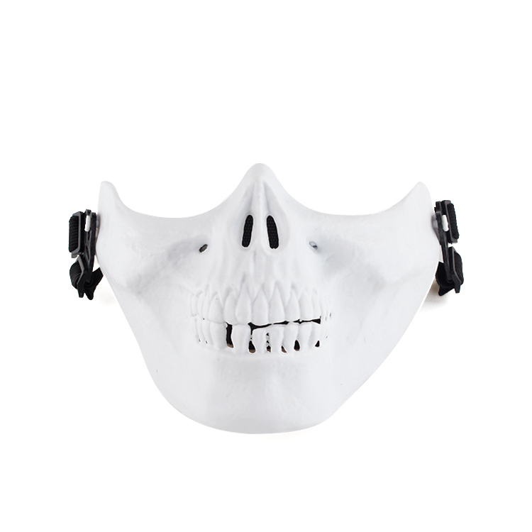 Emiraten M03 skelet Half Gezicht Maskers Schedel Skelet Masker Voor Halloween Dansen Rekwisieten Levert