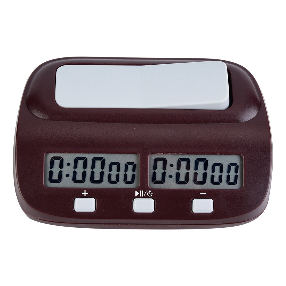 Spring digital skak ur brætspil sæt timer kinesisk skak spil elektronisk håndholdt mand brik master