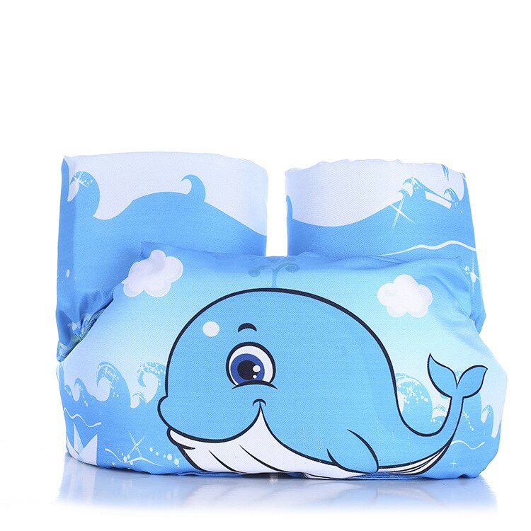 Giocattolo da bagno estivo giocattoli per bambini giocattoli gilet di sicurezza Puddle granchio delfino fenicottero cigno Panda squalo giocattoli da nuoto per bambini: whale