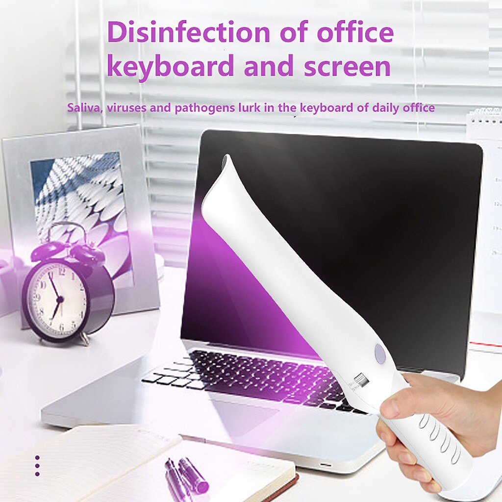 LED UV GEL Curing Light Portable UV Germicidal Disinfection Lamp Home Travel Handheld Ultraviolet Lamps uv sterilizer wand