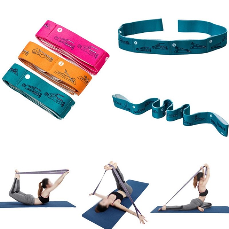 Yoga Stretch Band - Widerstandsband Elastisches Tanzband Trainingsband Fitness Dehnen Crossfit