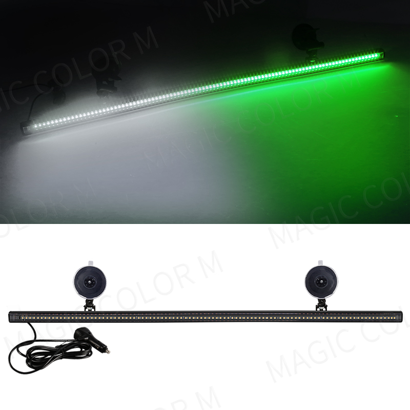 96 LED 3030 perles pare-brise avant lampe clignotante d'urgence voiture lampe stroboscopique barre feu de signalisation Auto toit voyant d'avertissement 12V: Bleu de Crésol