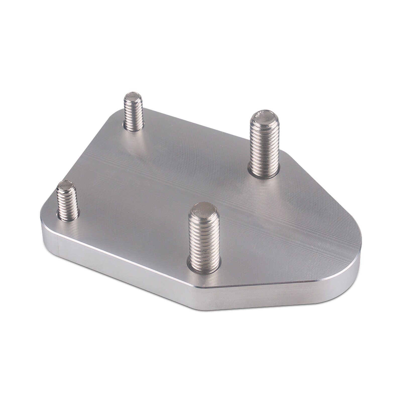 Fuel Pump Plate Billet Fuel Pump Block OFF Plate for Chevy SBC 283 327 350 Engine