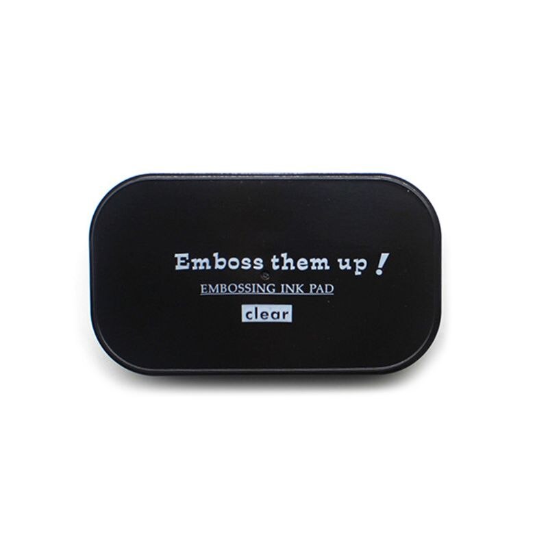 Transparent Watermark Ink Pad Rubber Stamp Finger Painting DIY Crafts