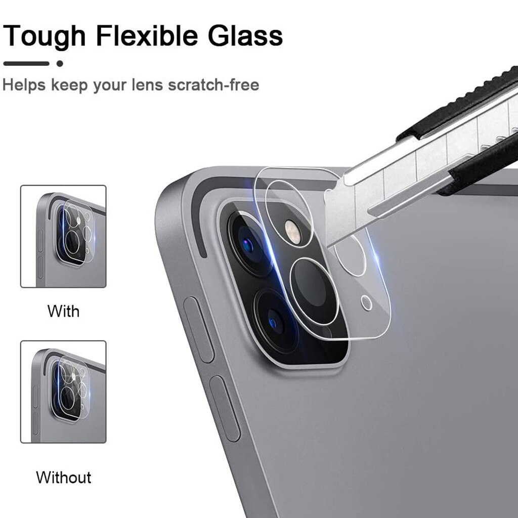 Film Voor Ipad Pro 11/12.9 Metalen Gehard Glas Screen Rear Camera Lens Protector Voor Ipad Pro 11/12.9