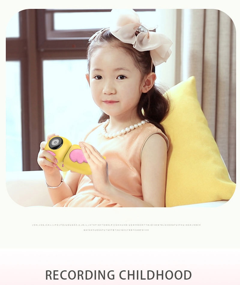 Kids Handheld Mini DV 1080P Vlogging Camara Digital Photo Video Camera Camcorder Education Toys Children Best