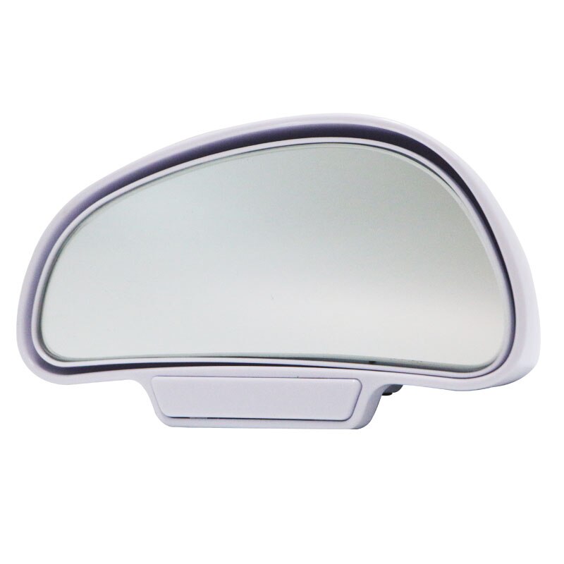 YASOKRO miroir de voiture 360 degrés réglable grand Angle rétroviseurs latéraux Angle mort Snap way pour parking rétroviseur auxiliaire: White-Left