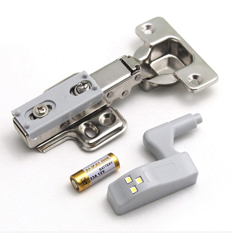 2pcs Universal Hinge LED Sensor Light Kitchen Bedroom Living Room Cabinet Cupboard Closet Wa