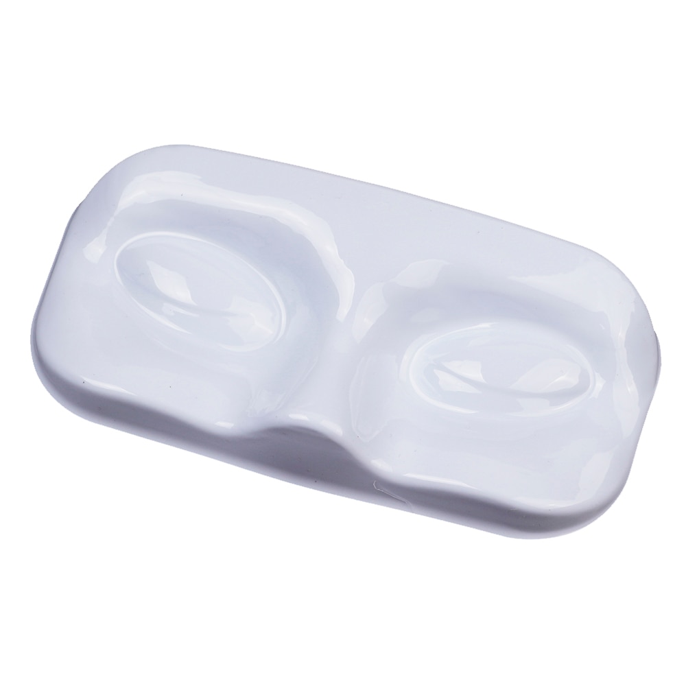 face shape lash trays eyelashes Packing box blank false eyelash tray white trays lashes packing tool eye lash box