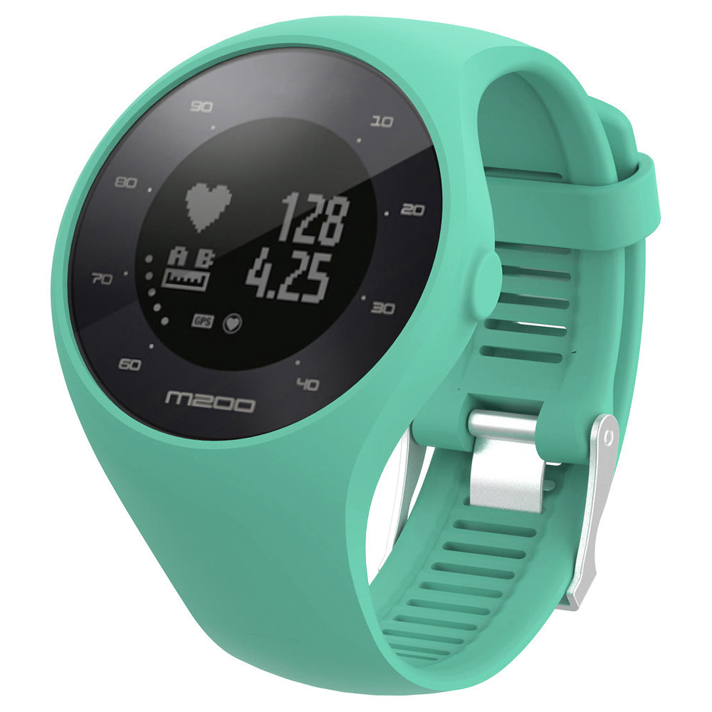 Bracelet de montre en caoutchouc Silicone souple pour montre de Fitness Polar M200 6 couleurs bracelet de remplacement sport bracelet