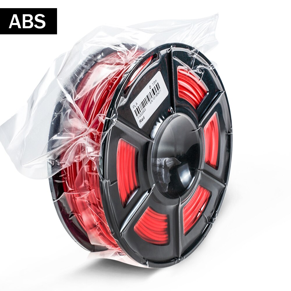 SUNLU ABS Filament 1.75 mm 1KG For 3D Printer ABS Plastic 3D Printing Filament For 3D Printer Supplies Extruders: ABS Red