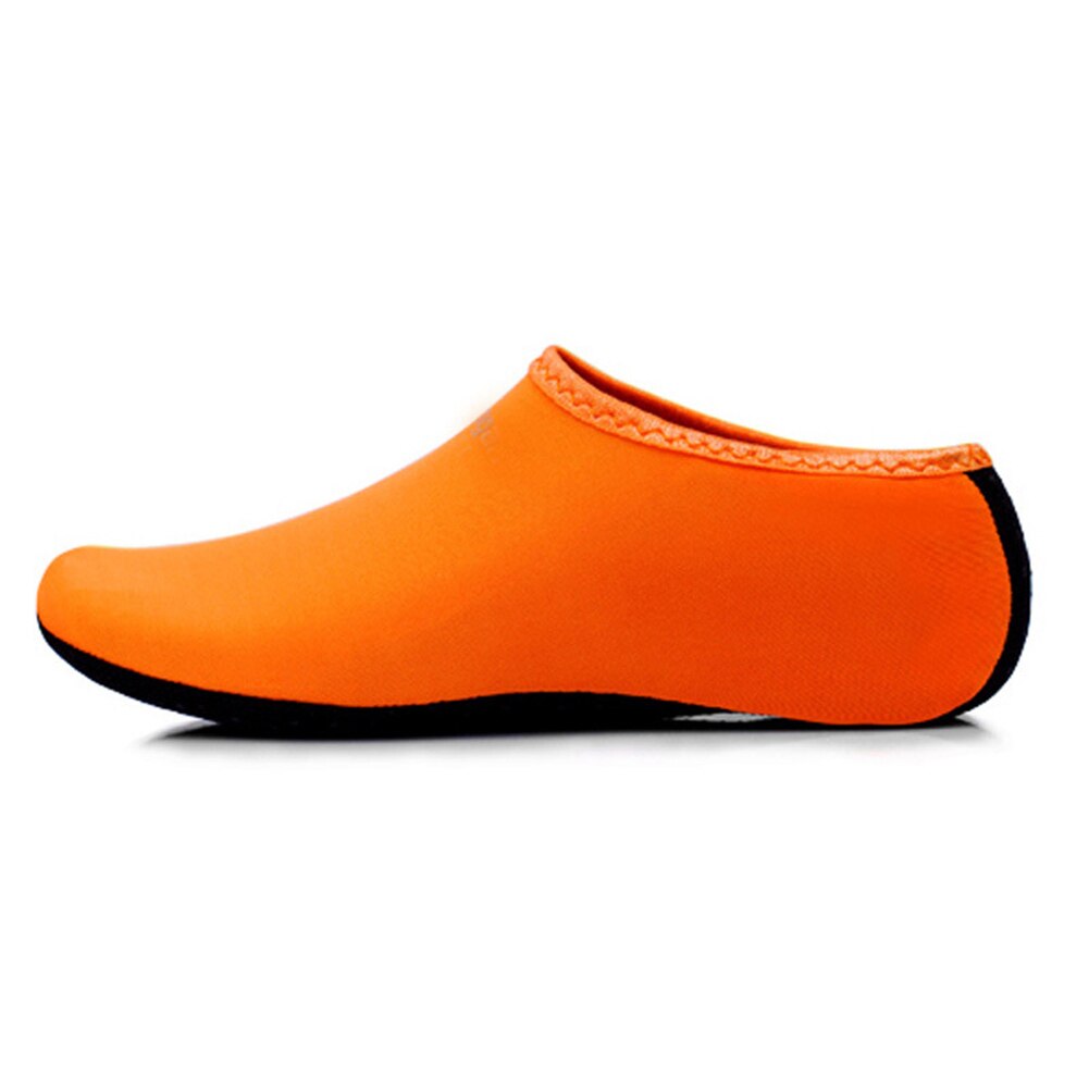 Mężczyźni kobiety buty wędkarskie buty do wody oddychające przeciwpoślizgowe obuwie Outdoor Sports pływanie plaża skarpety nurkowe skarpety wodne: Orange XXL	