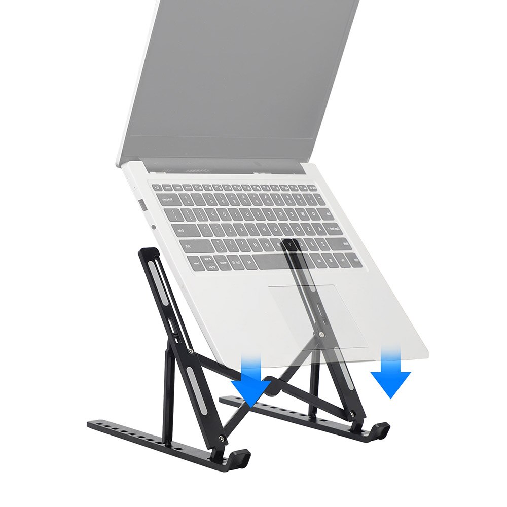 Portable Laptop Stand Foldable Notebook Support Laptop Base Computer Desk Holder Adjustable Bracket Home and Office Oragnizer
