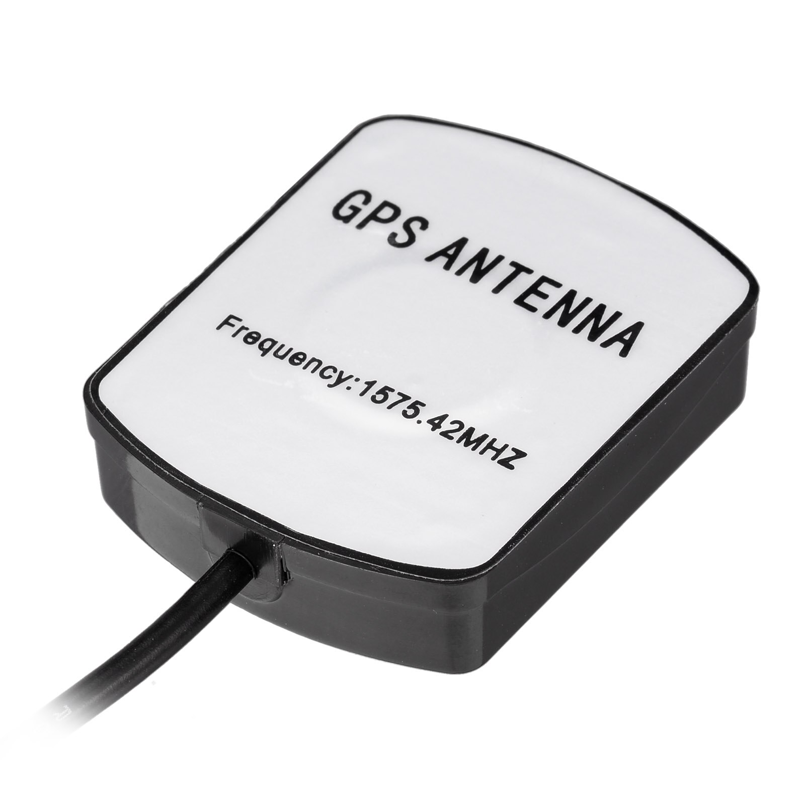 Eightwood-antena GPS externa de coche con conector macho MCX, 1575,42 ± 3 MHz, 3 M, GA01 aéreo activo para Clarion, TomTom, Garmin, Navman