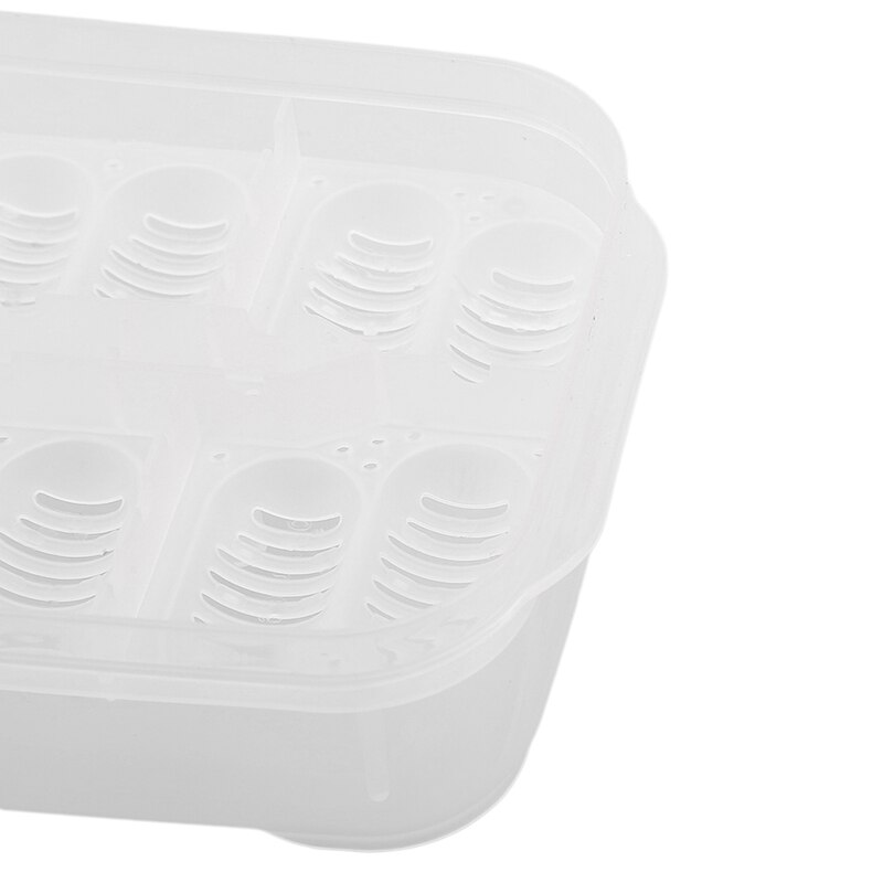 12 grilles boîte de trappe serpent lézard Reptile oeuf plateau boîtes à oeufs à couver dispositif escalade animal tortue tortue incubateur fournitures