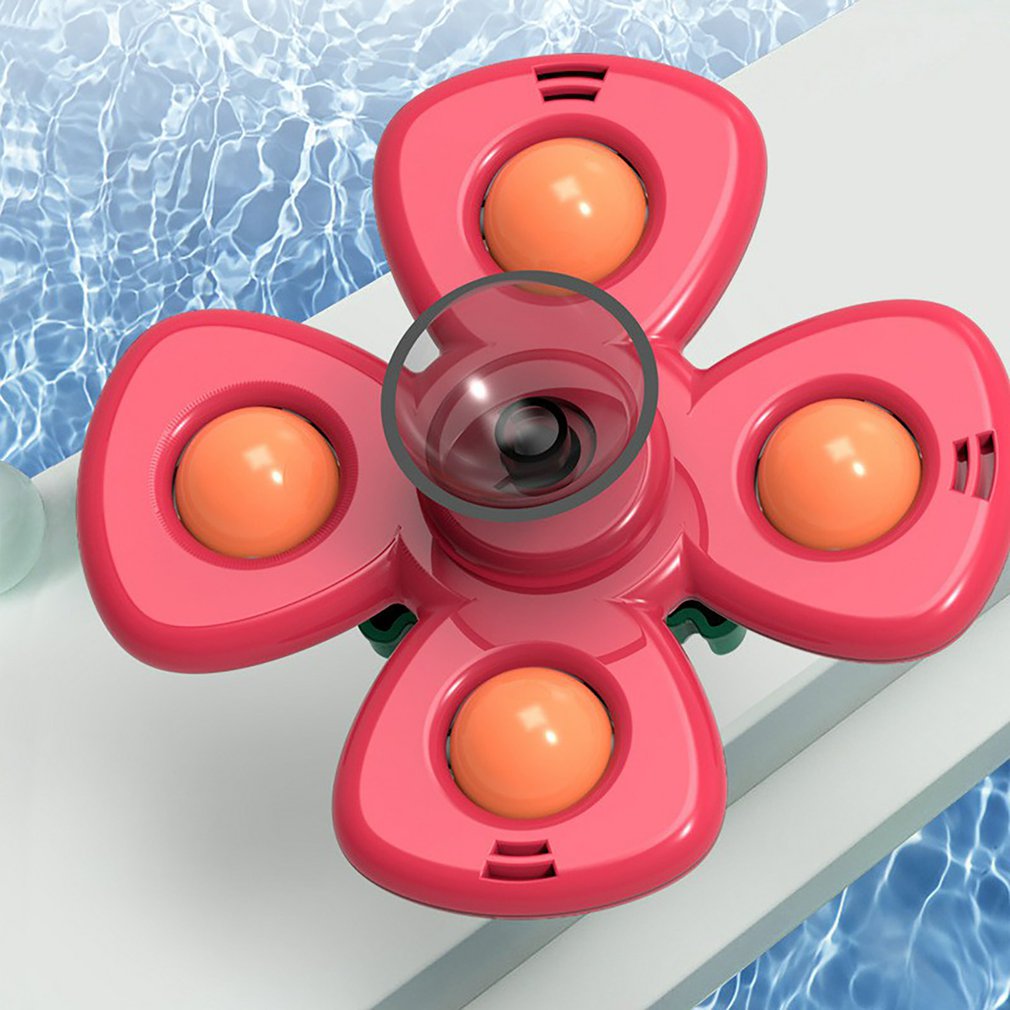 3Pcs Cartoon Insect Fidget Spinner Baby Rammelaar Speelgoed Abs Kleurrijke Gyro Speelgoed Relief Stress Vingertop Speelgoed Voor Kinderen Volwassenen