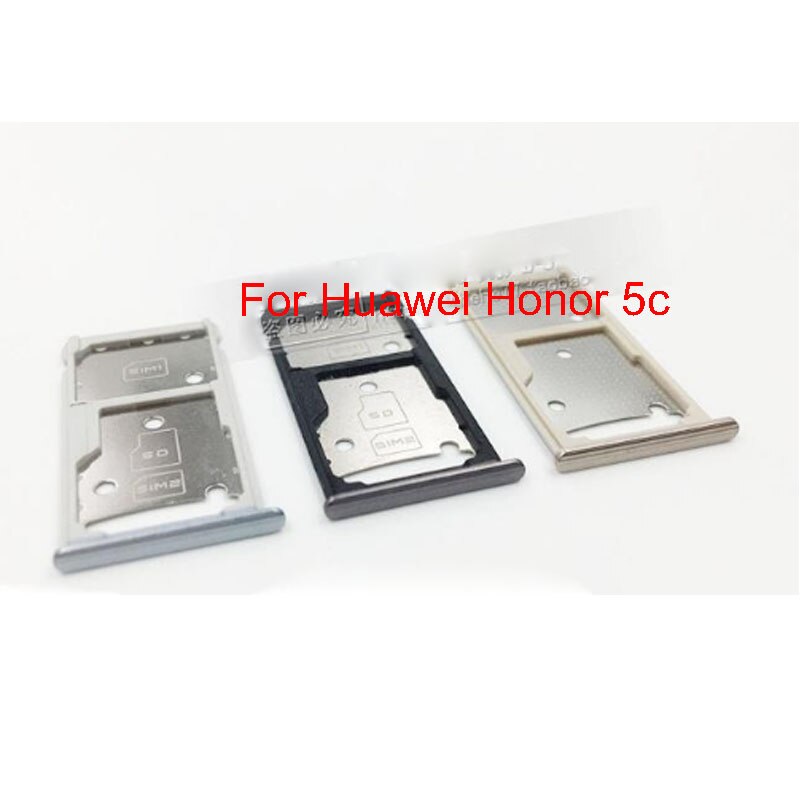 SIM Card Tray Slot Houder Voor Huawei honor 5c 7 P9 lite Mate S Sim Card Adapter