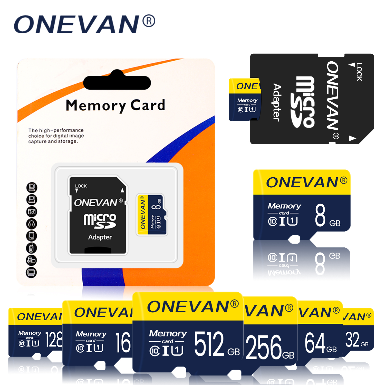 Karta pamięci mikro SD 512GB 128GB 32GB 64GB 256GB 8GB karta SD karta SD/TF Lampa błyskowa 64 128 256 512GB karta pamięci robić telefonu na tablet