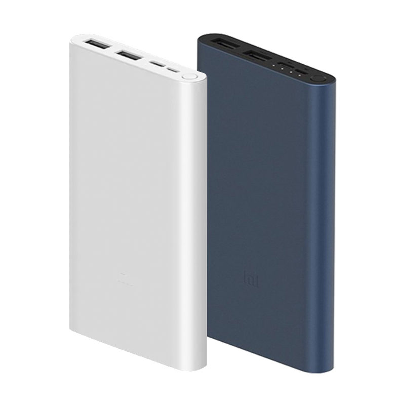Xiaomi – batterie externe Portable QC3.0, 10000mAh, USB type-c bidirectionnel, Charge rapide 18W, Xiaomi Mi Power Bank 3
