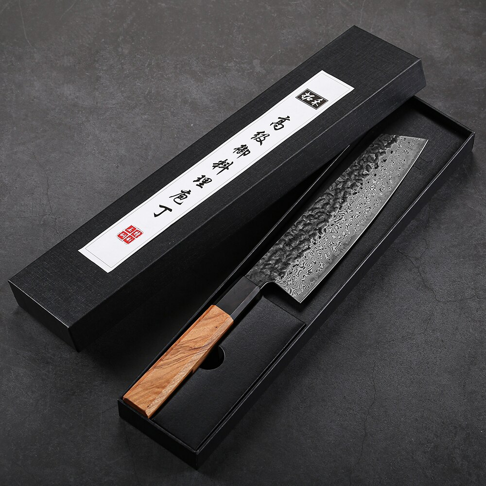 Handmade Clad Steel Japanese Kitchen knives Chef Knife Nakiri Knife Meat Cleaver Sushi Knife Utility Knives Cutter