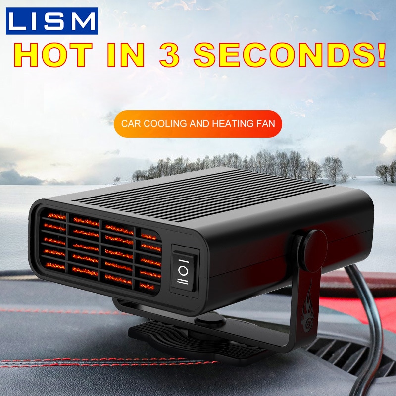 12v/24v 120w aquecedor de carro automático aquecimento ventilador de refrigeração janela do pára-brisas vidro demister condução defroster demister acessórios do automóvel