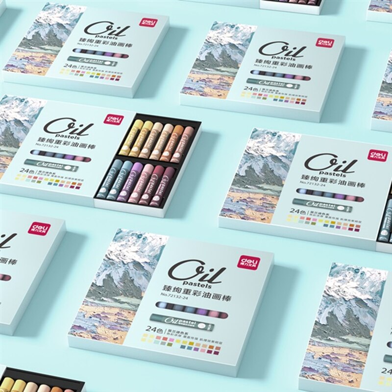 Drawing Crayons Set Colors For Paint Children School Art Stationery Supplies Kids Oil Pastel Wax Pencils