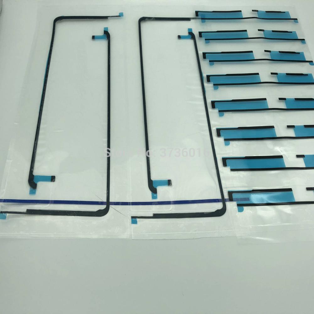 10pcs/lot frame adhesive for ipad 6/air 2 frame to lcd adhesive top bottom middle lcd adhesive for ipad 6 lcd repair use