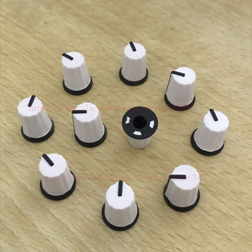 20PCS/lot Replace Knob Cap/White EQ Rotary Knob For Pioneer DJM800 900 2000 NXS DAA1176 DAA1305