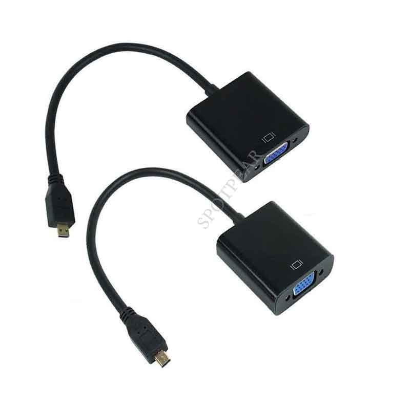 Raspberry Pi Micro HDMI TO VGA Adapter﻿