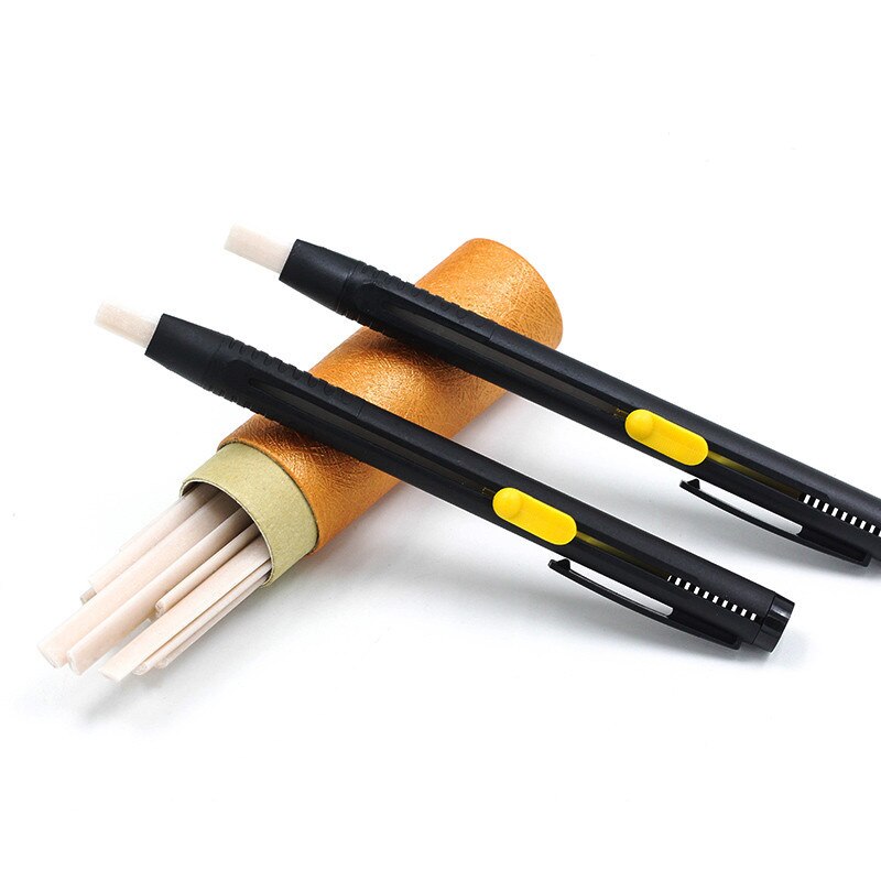 MIUSIE Tailors Chalk Pencil Patchwork Disappearing Fabric Marker Pens For DIY Craft Sewing Marking Chalk Sewing Accessories
