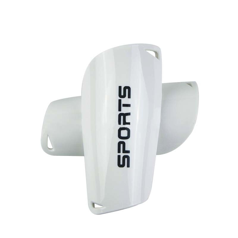 1 par de espinilleras K8356, espinilleras para entrenamiento de equipos de fútbol, espinilleras protectoras de espinilleras: White