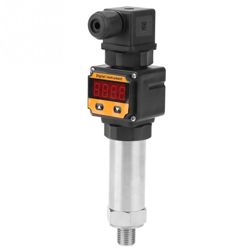 Heißer Kleine Silizium Drucksensor Wandler Absender mit Digital Anzeige 4-20mA DC24V Werkzeug