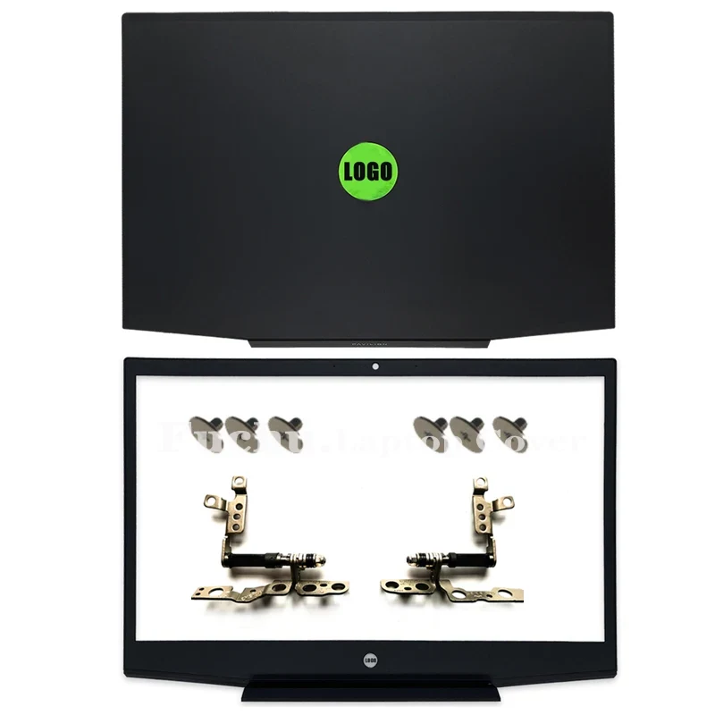 Nouvelle couverture arrière LCD pour HP Pavilion 15-CX TPN-C133 ordinateur portable avant lunette/charnières/repose-l'hypothèse majuscule/boîtier astronomique L20314-001 vert: green