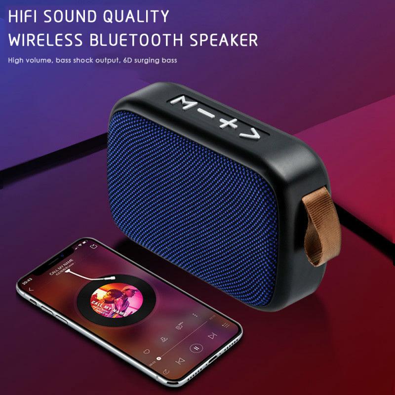 Rechargeable Outdoor Bluetooth Speaker Stereo Sound Office Tablet Mini Portable Speaker FM Wireless Surround Smartphone Home