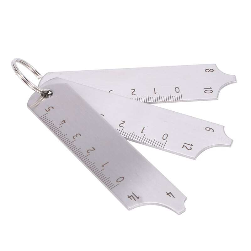 Welding Gauge for 3 Pcs Key Set MIG/TIG/STICK Weld Gauge Measure Tool Weld Inspection Gauge Tool