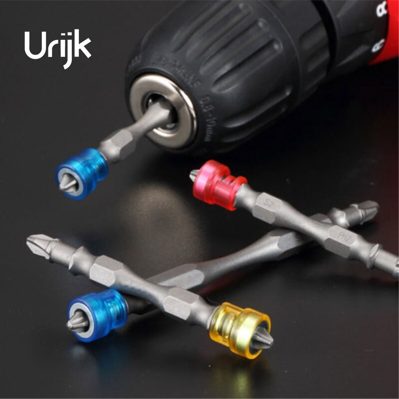Magnetic Circle Screw Bits Electric Screwdriver Attachment Hexagon Phillips Mini Drill Hand Tool Set 65/100mm