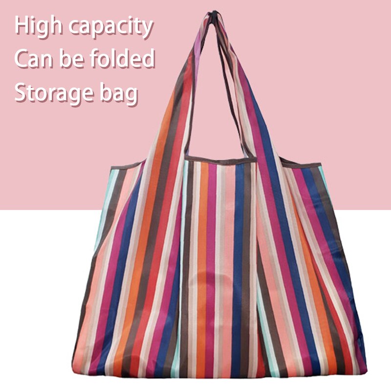 Handig Opvouwbare Boodschappentas Herbruikbare Opvouwbare Milieuvriendelijke Boodschappen Tassen Vrouwen Canvas Schoudertas