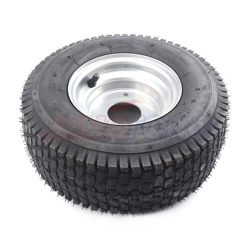 Garden Tractor Rider Mower ATV GO-kart Drift Bike Wheels beach car accessories 13 x 5.00-6 Tubeless Tire and Rim Wheel