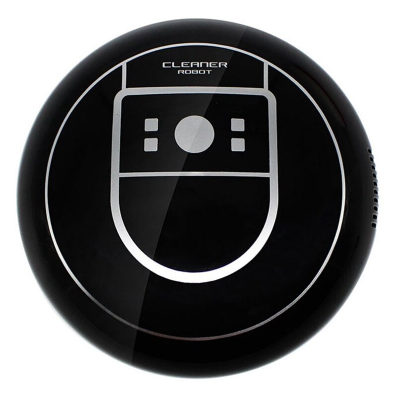 Hem auto rengöring robot mikrofiber smart robot mopp golv hörn dammrenare er dammsugare usb laddning svart: Default Title